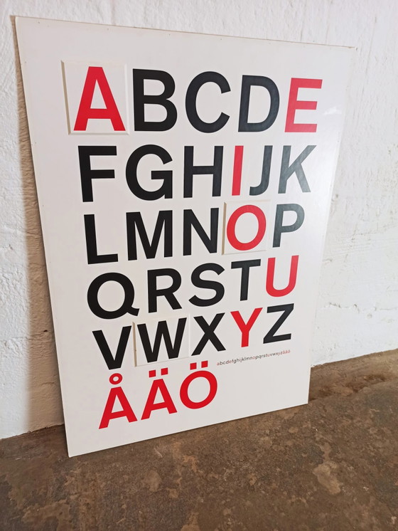 Anna Larsson voor IKEA Alfabetposter – Paper (photo 7 of 10)