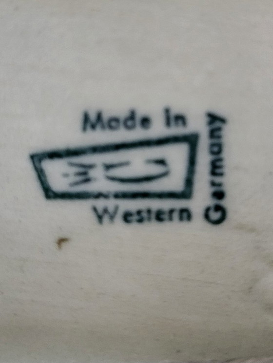 Image 1 of Tijger beeld wandecoratie keramiek, Cortendorf ceramic, Julius Griesbach S., West Germany, jaren 60