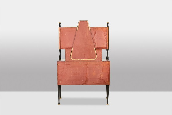 Image 1 of Coppia di armadi italiani impiallacciati in teak. Circa 1960.