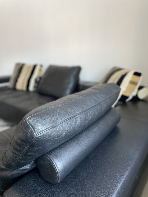 Image 1 of Divano angolare in pelle Montel Chaise Longue