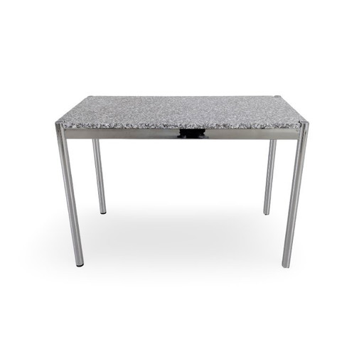 Original USM Haller Beistelltisch Granit Vintage Design Esstisch