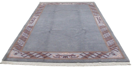 Original Modern Designer Highland Wool Rug Nepal 305 x 202 cm, Rugs & carpets, Grey (photo 3 of 8)