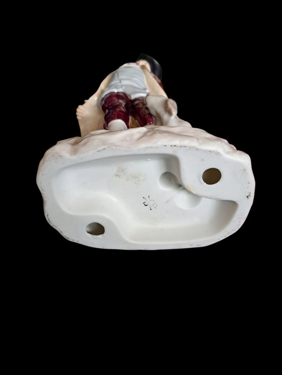 Image 1 of 2 figurines en porcelaine Homme Femme