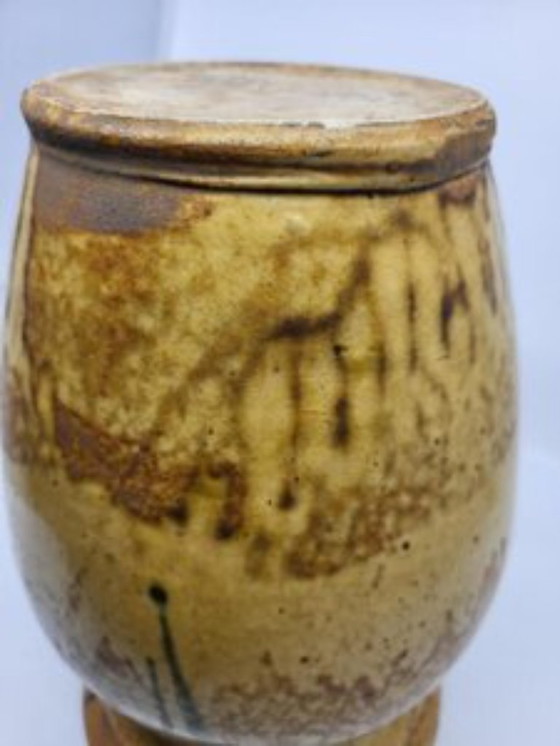 Image 1 of Vaso Atelier Primavera Gres smaltato Francia Art Déco 1920