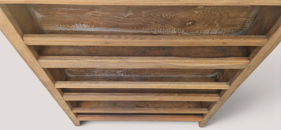 Librería antigua de roble macizo – expositor de los años 40 – Wood (photo 6 of 14)