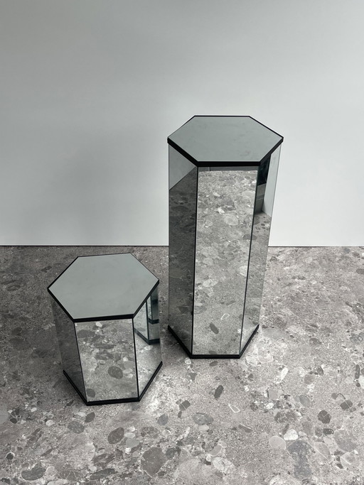 2x Blumentische Bijzettafel