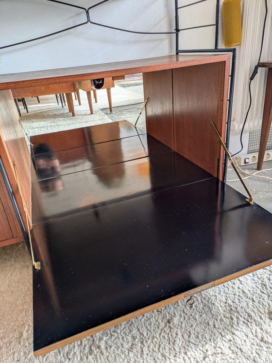 Image 1 of Système mural modulaire vintage en teck, WHB Möbel