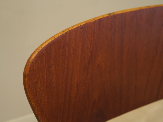 Image 1 of Satz von sechs Teakholzstühlen, dänisches Design, 1970er Jahre, Produktion: Dänemark