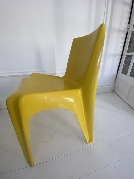Helmut BATZNER stoelen model BA1171 – bofinger, Eetkamerstoelen, Fiberglass (photo 9 of 11)