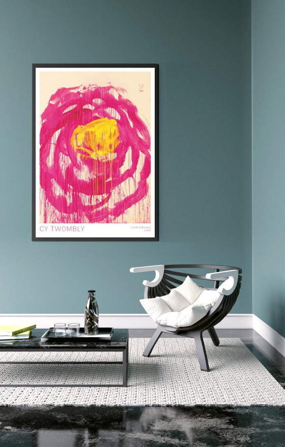 Cy Twombly "Untitled" (Roses) 2008 - Poster 70 × 100 cm – Arte, Paper (photo 6 of 6)