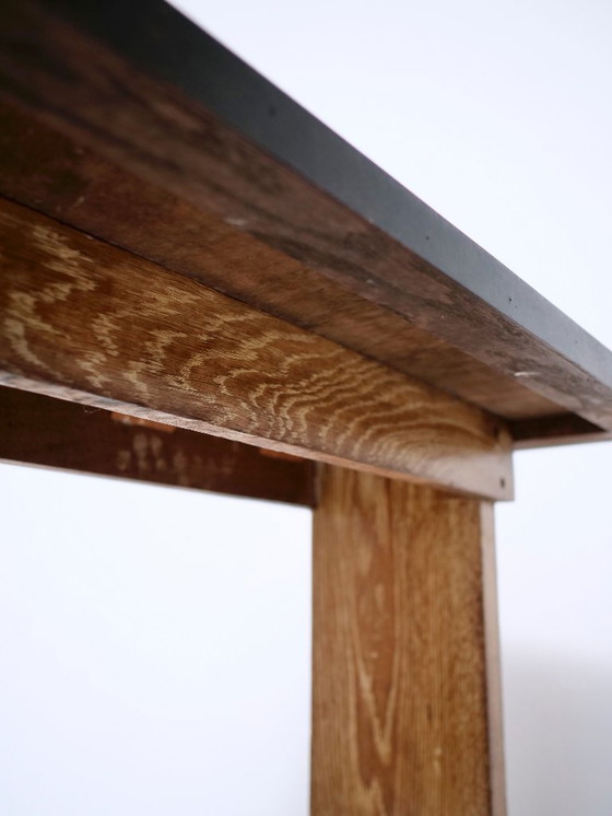 Image 1 of bistro table, modernist Art Deco console table, 1930s