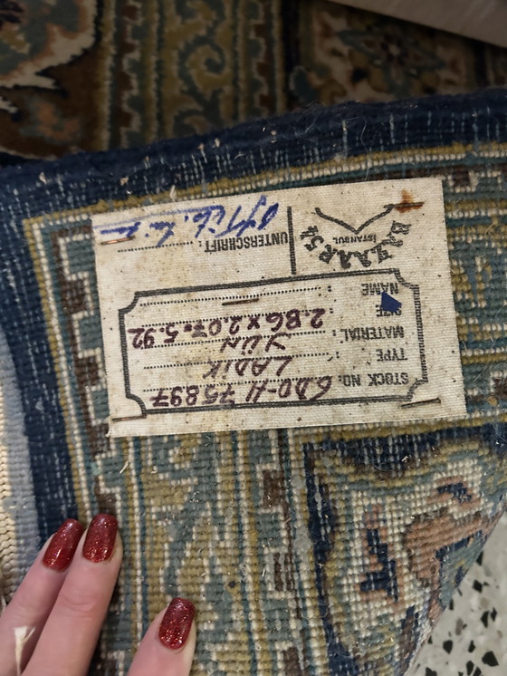 Image 1 of Prachtig blau Perzisch tapijt