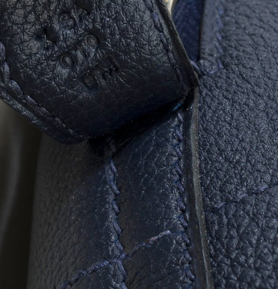 Image 1 of Sac HERMES Bolide en Cuir Bleu Marine - 101971 