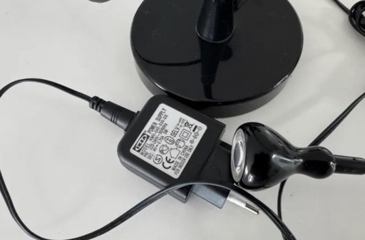 Set of 3 Vintage IKEA Jansjö LED Table / Desk Lamps – Black – Flexible – tafellampen, Plastic (photo 2 of 7)