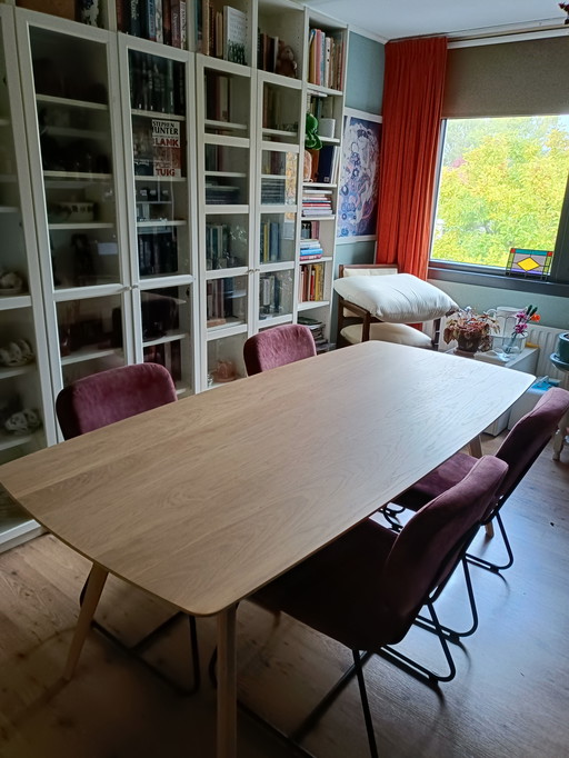 Danish oval oak table