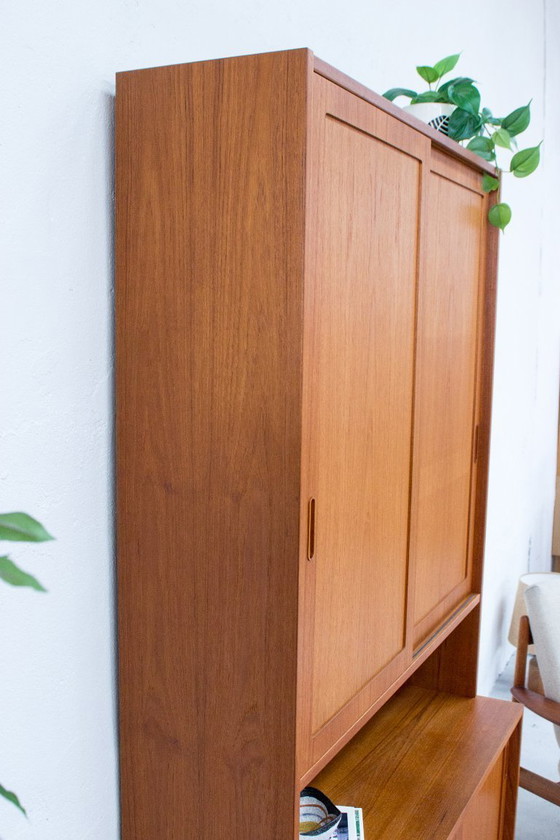 Image 1 of Poul Hundevad armadio a ripiani vintage in teak