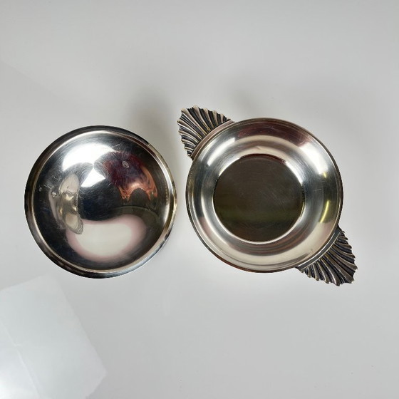Image 1 of Silver-plated sugar bowl, Art Deco style – 20th century