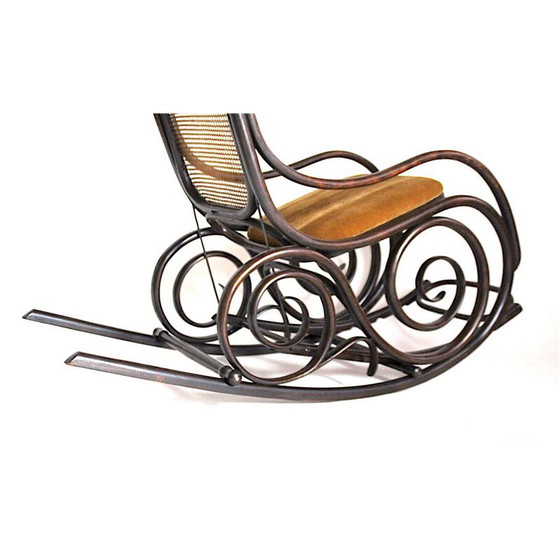 Image 1 of Vintage Art deco rocking chair, Thonet, 1930s