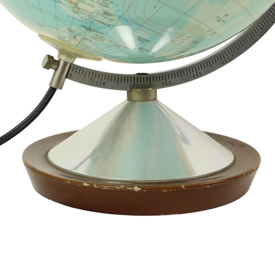 Image 1 of Illuminated Globe Lamp 1965