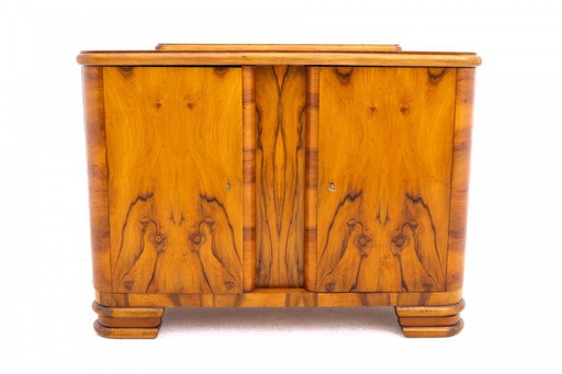 Commode Art déco, Pologne, années 1940.