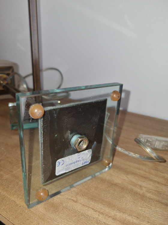 Sideboard lamp – Table lamps, Glass, Brass (photo 5 of 8)