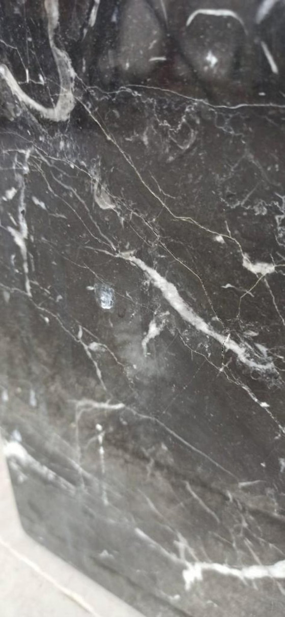 Image 1 of Lámpara de pie italiana posmoderna con base de mármol