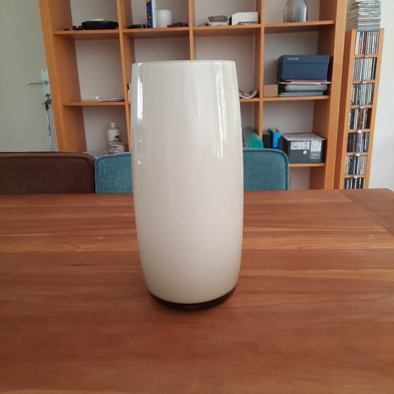 Image 1 of Vaso in vetro bianco latte di Zwiesel Glas Germania