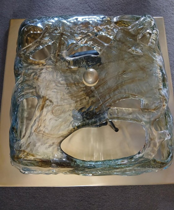 Image 1 of Vintage Style Mazzega Nason Murano Ceiling Light