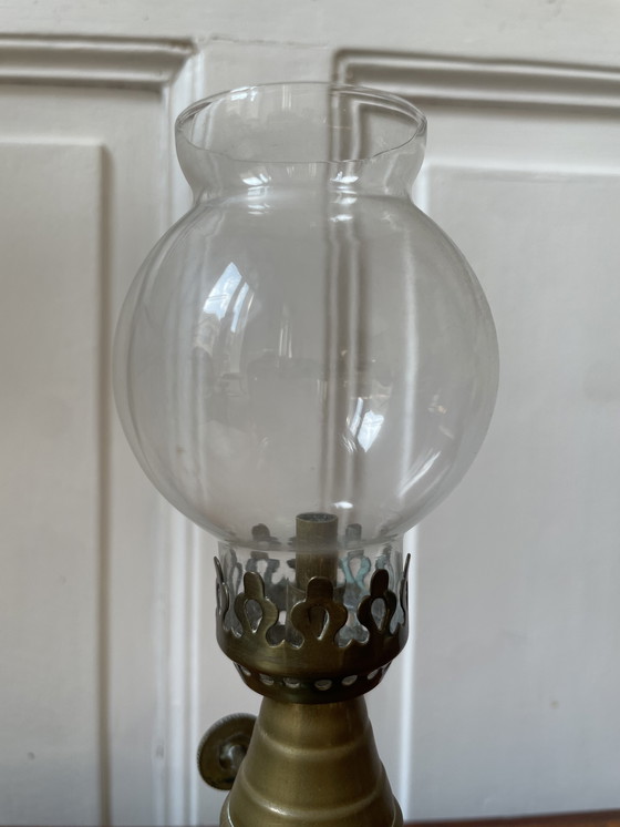 Image 1 of Kleine messing olielamp