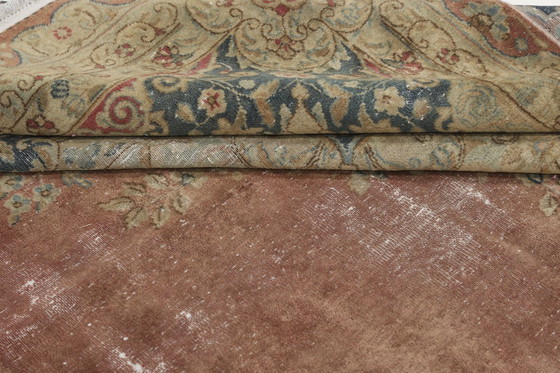 Image 1 of Tappeto orientale originale annodato a mano, vintage, Art Modern, 395 x 290 cm, condizioni eccellenti