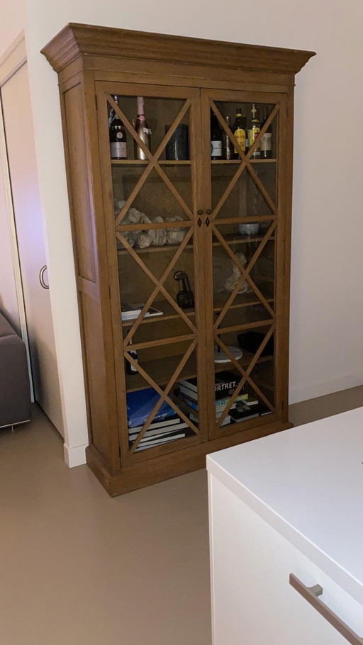 Display case Flamant Oak
