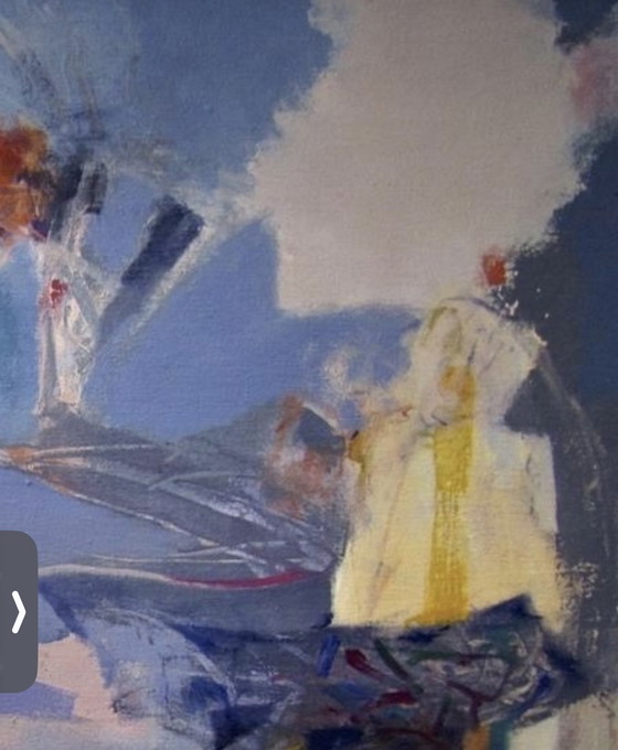 Image 1 of Michael Lasoff Schilderij op Canvas H130xB120