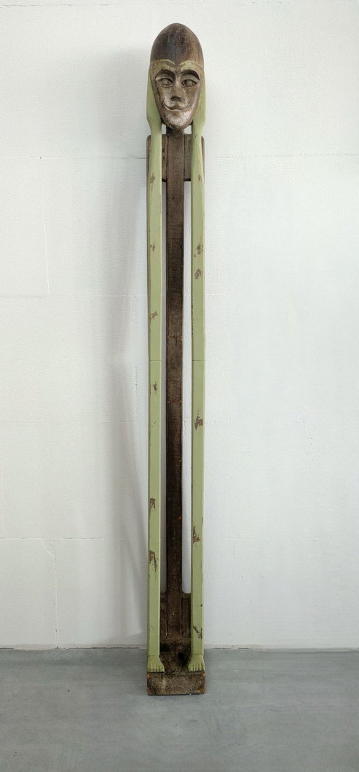 Unique Tribal Art wooden sculpture art object