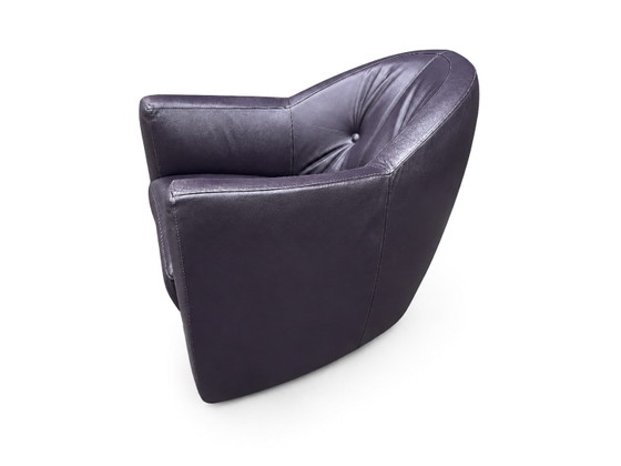 Leolux Carabas Fauteuil Cuir Aubergine – Leather (photo 7 of 7)