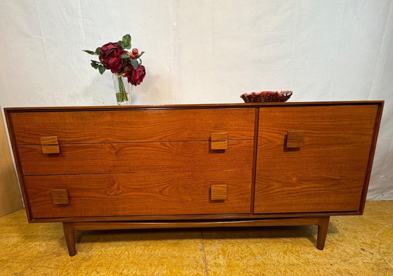 Image 1 of Mid-Century Retro Vintage Teak Sideboard by G Plan – Designed by Ib Kofod-Larsen 1960  “The Rolls-Royce of G Plan Sideboards” • 