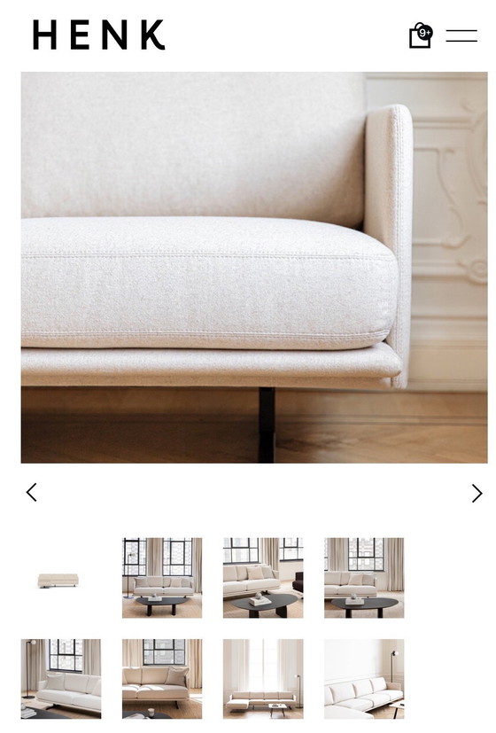 Image 1 of Studio Henk sofa - NEW CONDITION