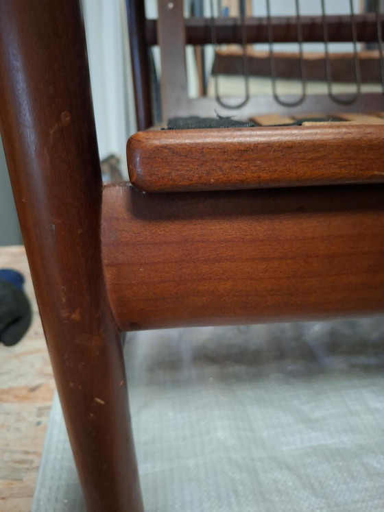Vintage Scandinavische design fauteuil jaren '60 – palissander armleuningen – Wood (photo 7 of 9)