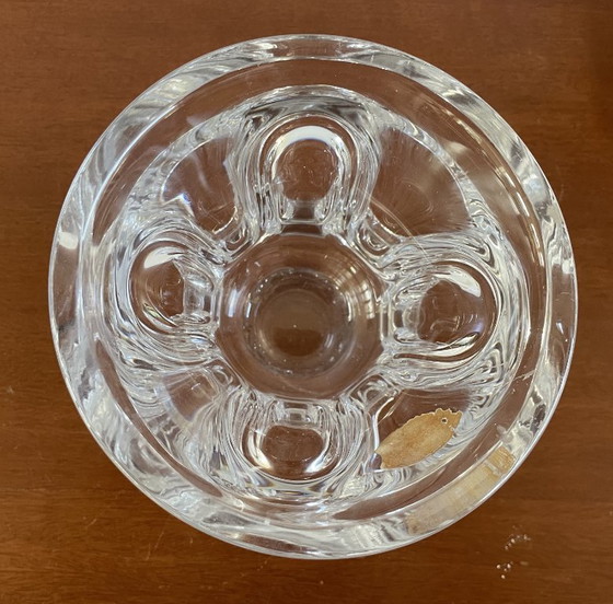 Image 1 of Val Saint Lambert - Vintage Crystal Vase designed by Antonio & Guido Bon