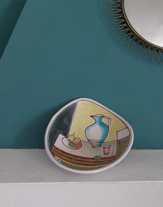 Image 1 of Fanciullacci Hand Made Ceramic Dish. Made in Italy 1960's.