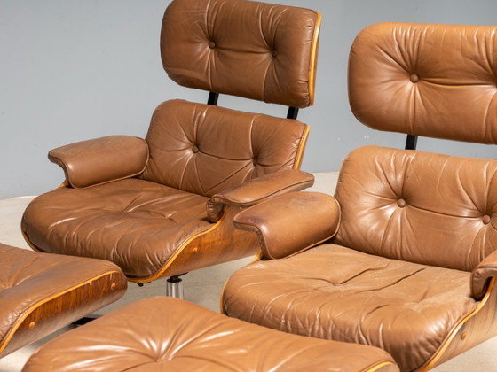 Image 1 of Poltrona e pouf canadesi, anni '60 – Northfield Metal Products