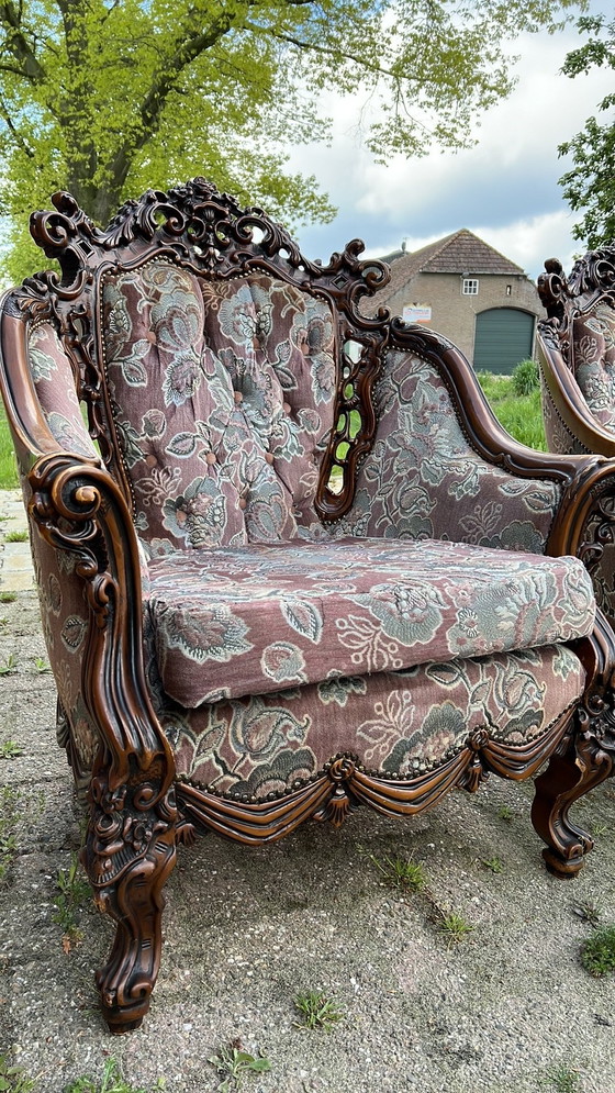 Image 1 of 2 fauteuils baroques