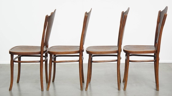 Image 1 of 4 x Antiker Jacob und Josef Kohn Bugholz Design Thonet Stuhl aus dem frühen 20.