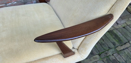 Deux Fauteuils design vintage. Karl Edvard Korseth. LK Hjelle, Bois, Autre, Jaune (photo 8 sur 15)