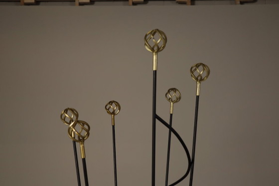 Image 1 of Freestanding Coat and Hat Stand in the Style of Roger Féraud