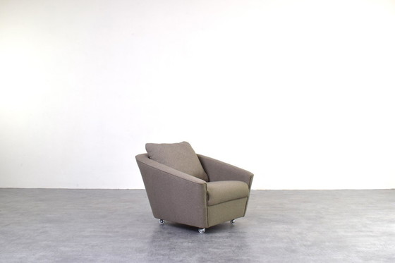 Image 1 of Ruimtevaart-achtige Duitse loungestoelen uit de jaren 60, set van 2