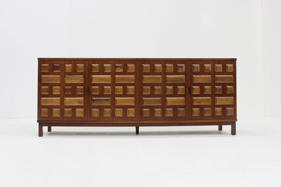 Image 1 of Vintage brutalist sideboard Spain 70s
