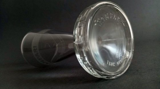 6x Matteo Thun - Campari “Greca” Vetro Postmoderno Alessi anni '80 – Bicchieri e caraffe (photo 8 of 10)