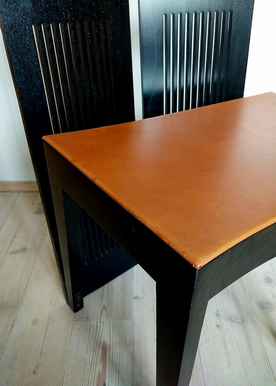 Image 1 of Cassina Lubekka Chair Stool Design Chair Branzi Italy