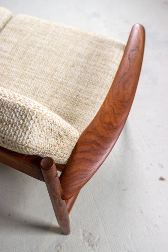 Image 1 of Canapé vintage en teck Grete Jalk France and Son, milieu du siècle