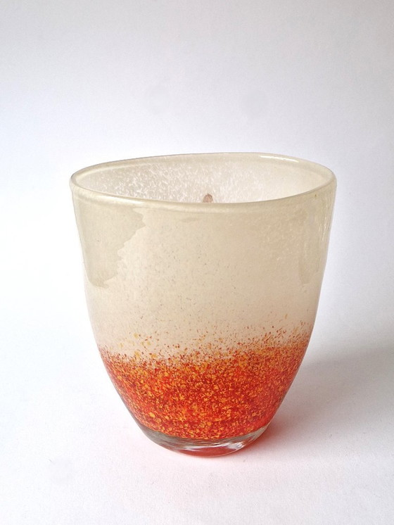 Image 1 of Studio Glass - Solid vintage vase